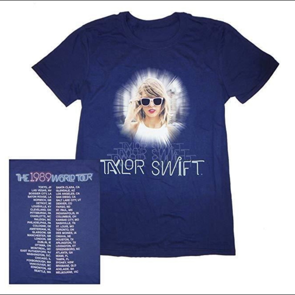 Taylor Swift 1989 World Tour T-shirt